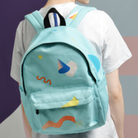 AESTHETICS GEOMETRIC BACKPACK - Thumbnail 4