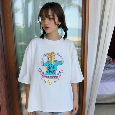 Harajuku sailor moon power t-shirt
