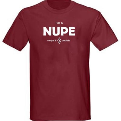 Kappa alpha psi "i'm a nupe unique & komplete" dri fit shirt