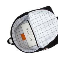 Geometric Aesthetics Printed Canvas Backpack - Thumbnail 4