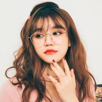 Pastel Color Round Glasses - Thumbnail 1