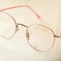 Pastel Color Round Glasses - Thumbnail 4