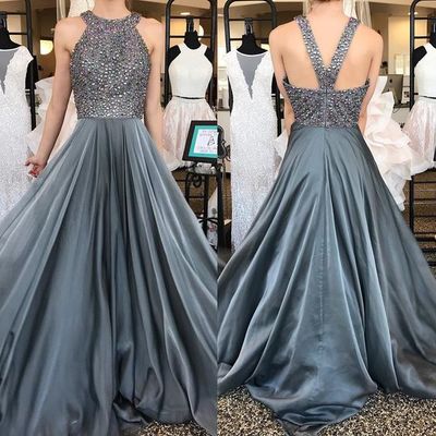 Beading Halter Prom dress,sexy prom dress,Evening Dress,Charming prom dress, long prom dress,prom dresses, elegant prom dress, prom dress Z142