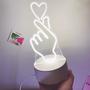 Fingers Heart LED Light Home Decor-2