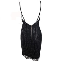 Black Cocktail Dress - Thumbnail 1