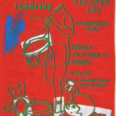 Make up/ lightning bolt (ancient show flyer)