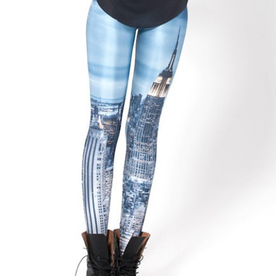 New york skyline legging