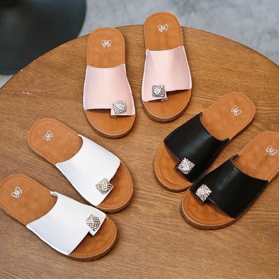 Crystal embellished sandals