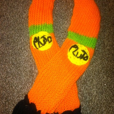 Pluto inspired scarf 