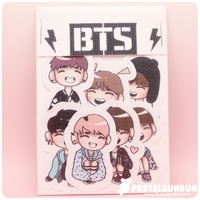 BTS "Bangtan Boys" Sticker Pack - Thumbnail 3