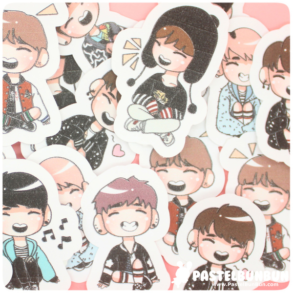 BTS "Bangtan Boys" Sticker Pack