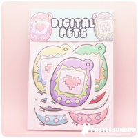 Digital Pets Sticker Pack - Thumbnail 3