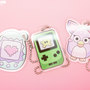 Game Boy Color Acrylic Charm - Keychain, Phone Charm, Necklace-1