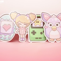 Game Boy Color Jumbo Sticker - Thumbnail 2