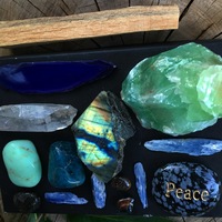 Green Blue Crystal Set - Thumbnail 4