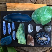 Green Blue Crystal Set - Thumbnail 1