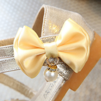 Girls shoes princess shoes children shoes spring and summer 2017 new Korean baby girls shoes sequined shoes Peas shoes - Thumbnail 1