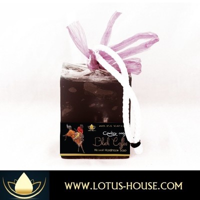  Lotus House Black Coffee Cowboy Soap - 300g Bar