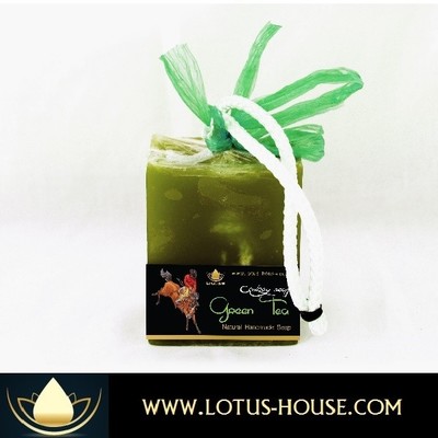 Lotus House Green Tea Cowboy Soap - 300g Bar