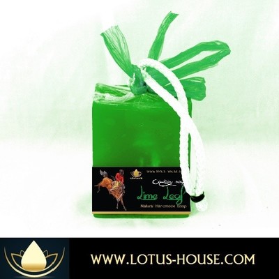 lotus house lime leaf  cowboy soap - 300g bar