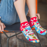 (SET: 5 PAIRS) JAPANESE KAWAII ANKLE SOCKS SET  - Thumbnail 2