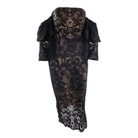 Black Lace Dress - Thumbnail 4