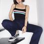 Color Block Casual Striped Pants-2