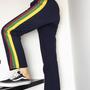 Color Block Casual Striped Pants-3