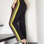 Color Block Casual Striped Pants-4