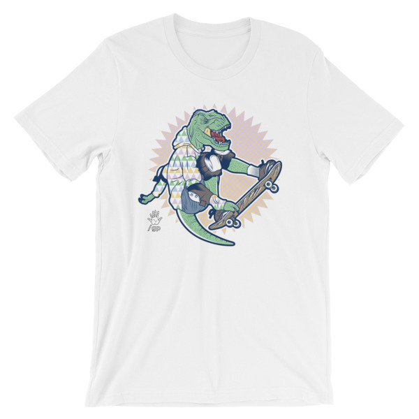 SKATEASAURUS REX // MENS' T-SHIRT
