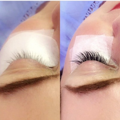 Mink eyelash extensions 