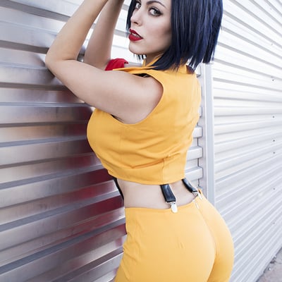 Nadyasonika as faye (from cowboy bebop) - 8.5 x 11