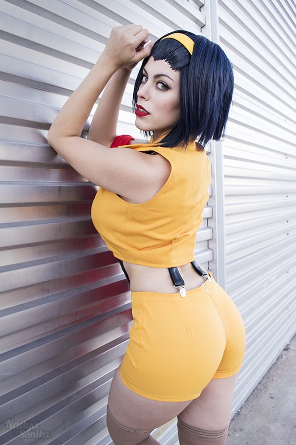 Nadyasonika as Faye (from Cowboy Bebop) - 8.5 x 11
