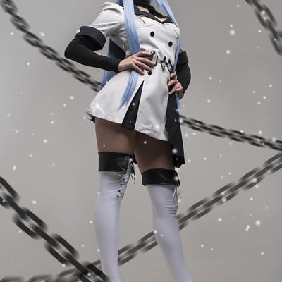 Nadyasonika as esdeath (from akame ga kill) - 8.5 x 11