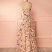 Unique sweetheart neck long prom dress, evening dress,PD171406 - Thumbnail 1