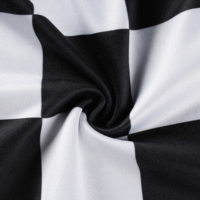 HARAJUKU CHECKER OFF SHOULDER TOP - Thumbnail 3