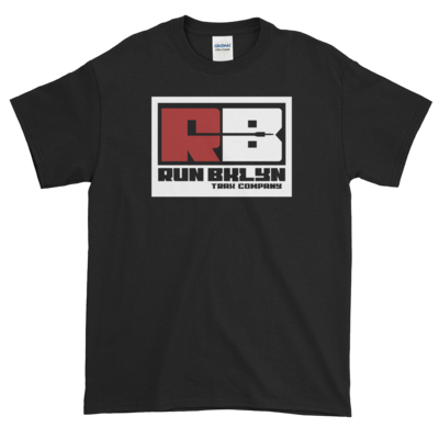 Men's Black Run Brooklyn Trax Company T-Shirt 