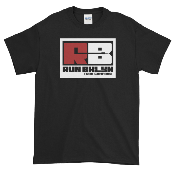 Men's Black Run Brooklyn Trax Company T-Shirt 