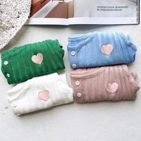 Heart Knitted Crop Top - Thumbnail 4