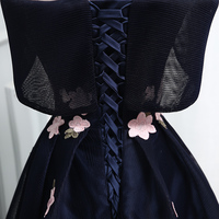 Stylish A line off shoulder short prom dress, homecoming dress - Thumbnail 1