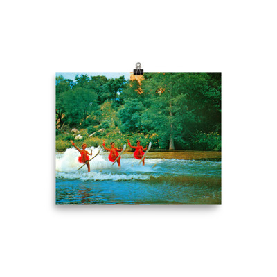 Kerrville water ski show, 1950s