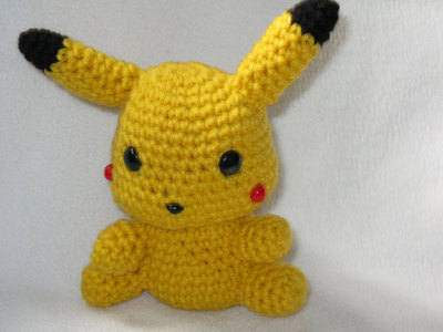 Chibi Pikachu amigurumi plush