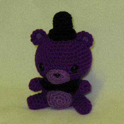 Chibi shadow freddy amigurumi plush