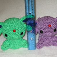 Chibi Espeon OR Shiny Espeon amigurumi plush - Thumbnail 2