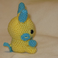 Chibi Minun OR Shiny Minun amigurumi plush - Thumbnail 1