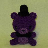Chibi Shadow Freddy amigurumi plush - Thumbnail 2
