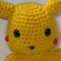 Chibi Pikachu amigurumi plush - Thumbnail 2
