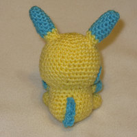 Chibi Minun OR Shiny Minun amigurumi plush - Thumbnail 2
