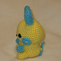 Chibi Minun OR Shiny Minun amigurumi plush - Thumbnail 3