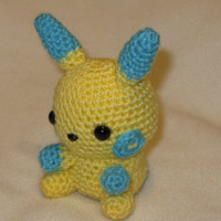 Chibi Minun OR Shiny Minun amigurumi plush - Thumbnail 4